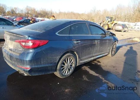 2015 Hyundai Sonata Limited from USA, damaged, VIN 5NPE34AF1FH130985